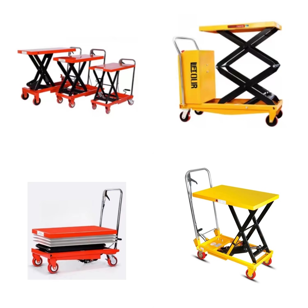 Heavy Equipment Manual - Carrello Elevatore Idraulico Manuale per Piattaforma