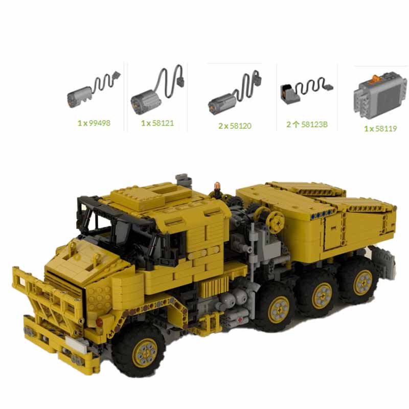 Heavy Equipment Certification - MOC-34730 Edizione Civile Camion Trasportatore di