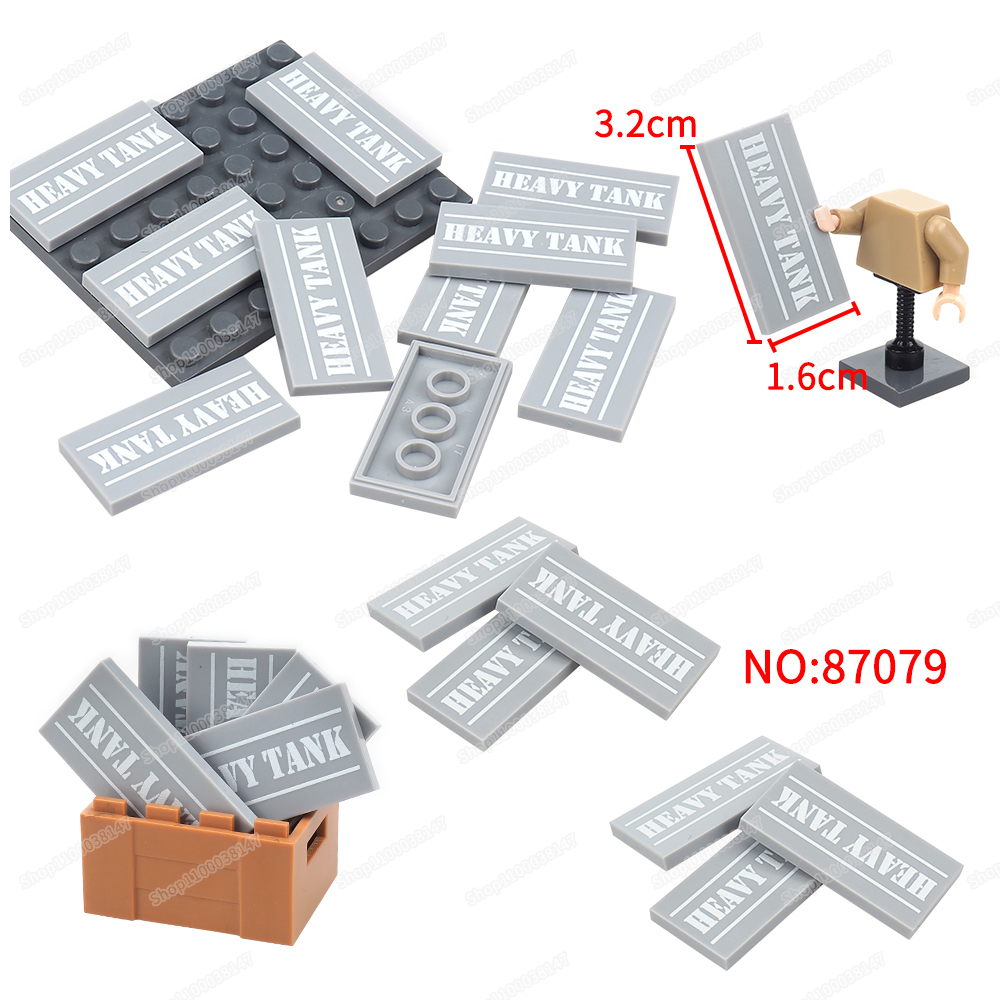 Heavy Equipment Certification - HEAVY TANK Modello Building Block 87079