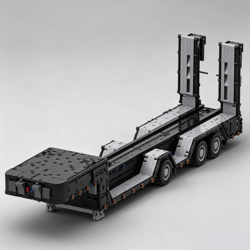 Heavy Equipment Certification - 3931 Pezzi Rimorchio Lowboy per Trasporto