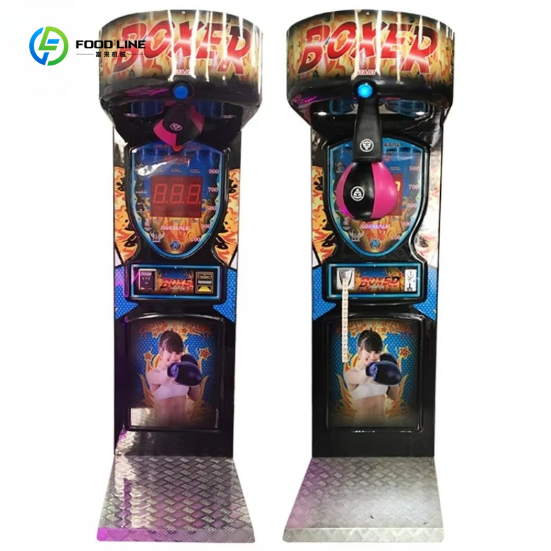 Heavy Equipment Game - Macchina da Boxe Arcade Commerciale a