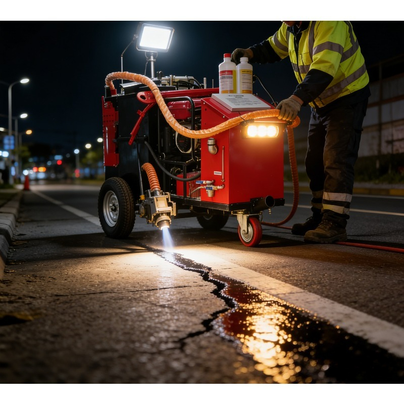 Macchina Sigillatrice per Crep - Road Crack Sealing Machine recensione e prezzo