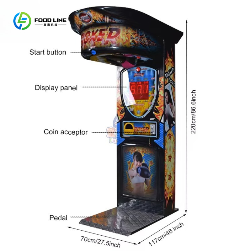Macchina da Boxe Arcade Commer - Heavy Equipment Game recensione e prezzo