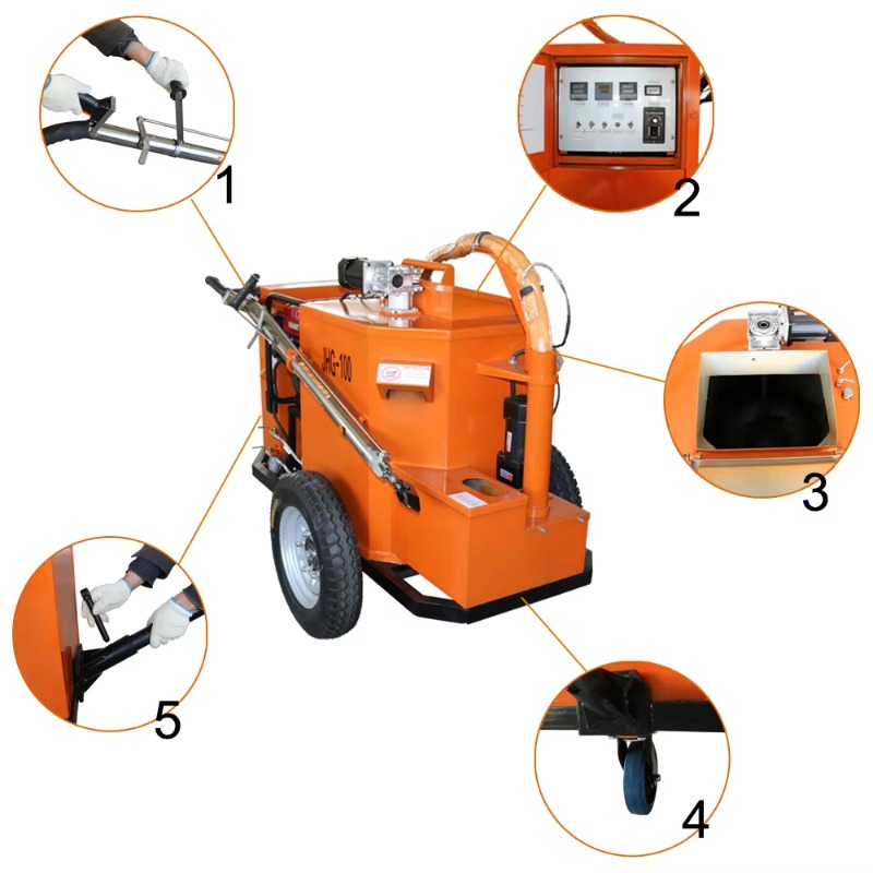 Macchina per Sigillatura Crepe - Road Crack Sealing Machine recensione e prezzo